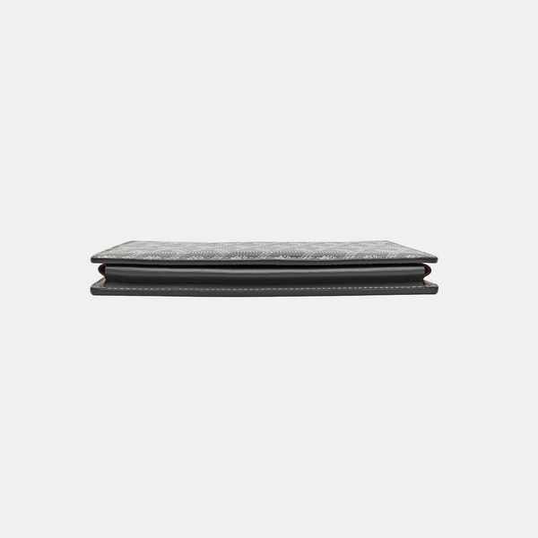 RICHELIEU Coated Canvas Gray Wallet