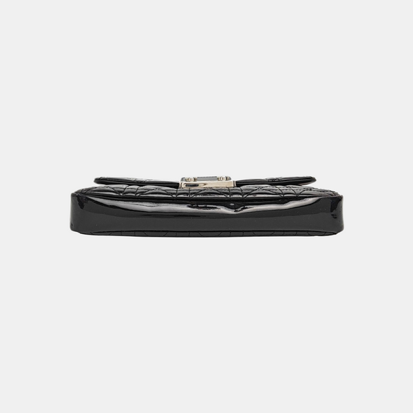 Miss Dior Cannage Patent Leather Black