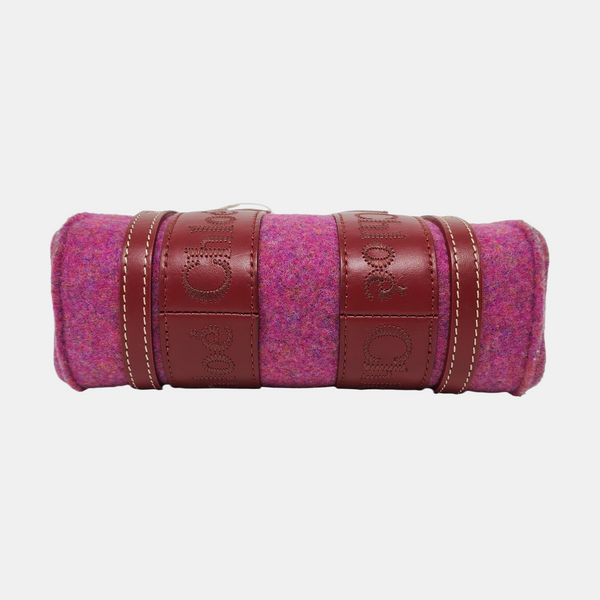 Authenticated pre-owned  Woody Mini Felt Burgundy - Shoulder Bag at Looply
