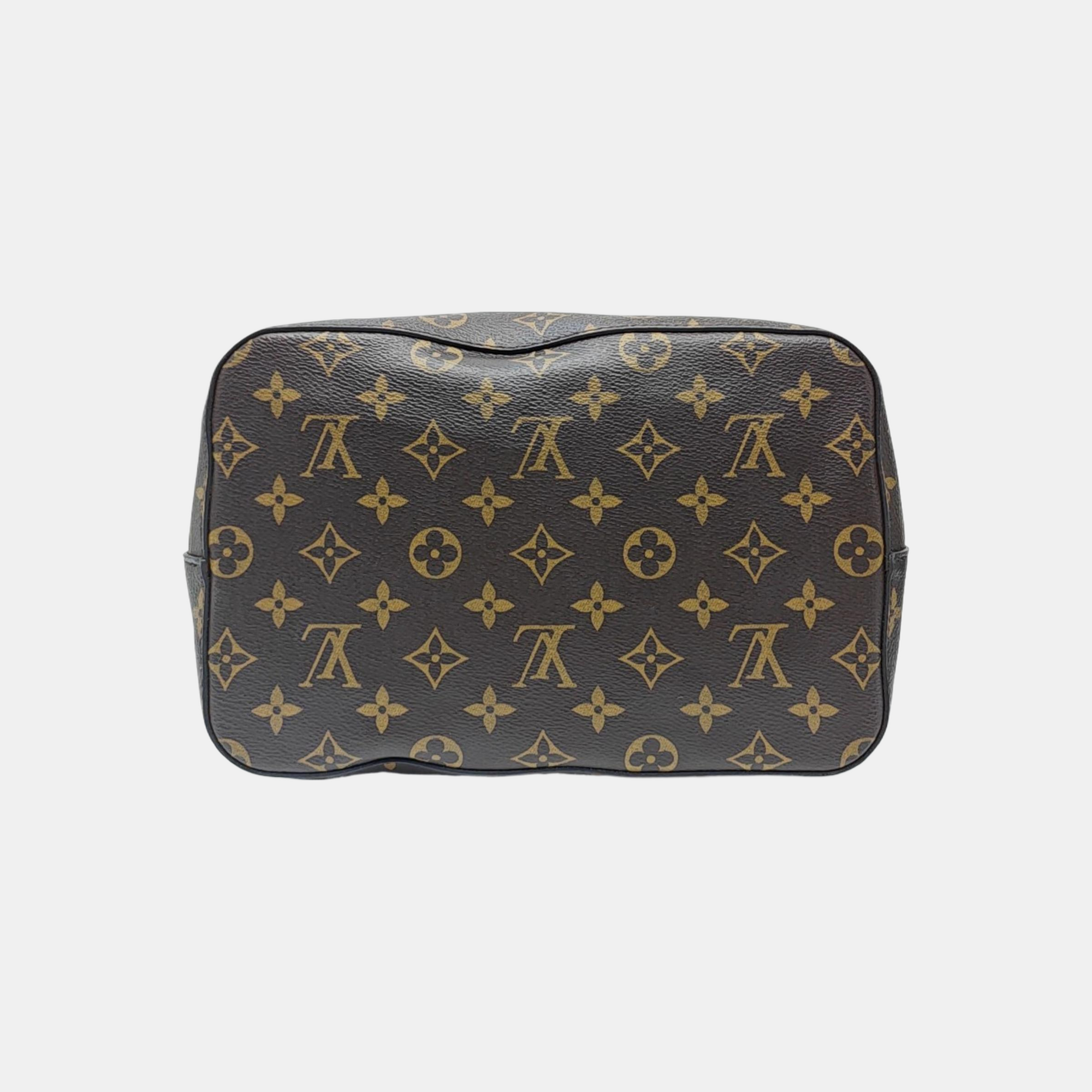 NÉONOÉ MM Monogram Coated Canvas Brown