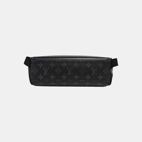 VOYAGER PM Lona Monogram Revestida Negra