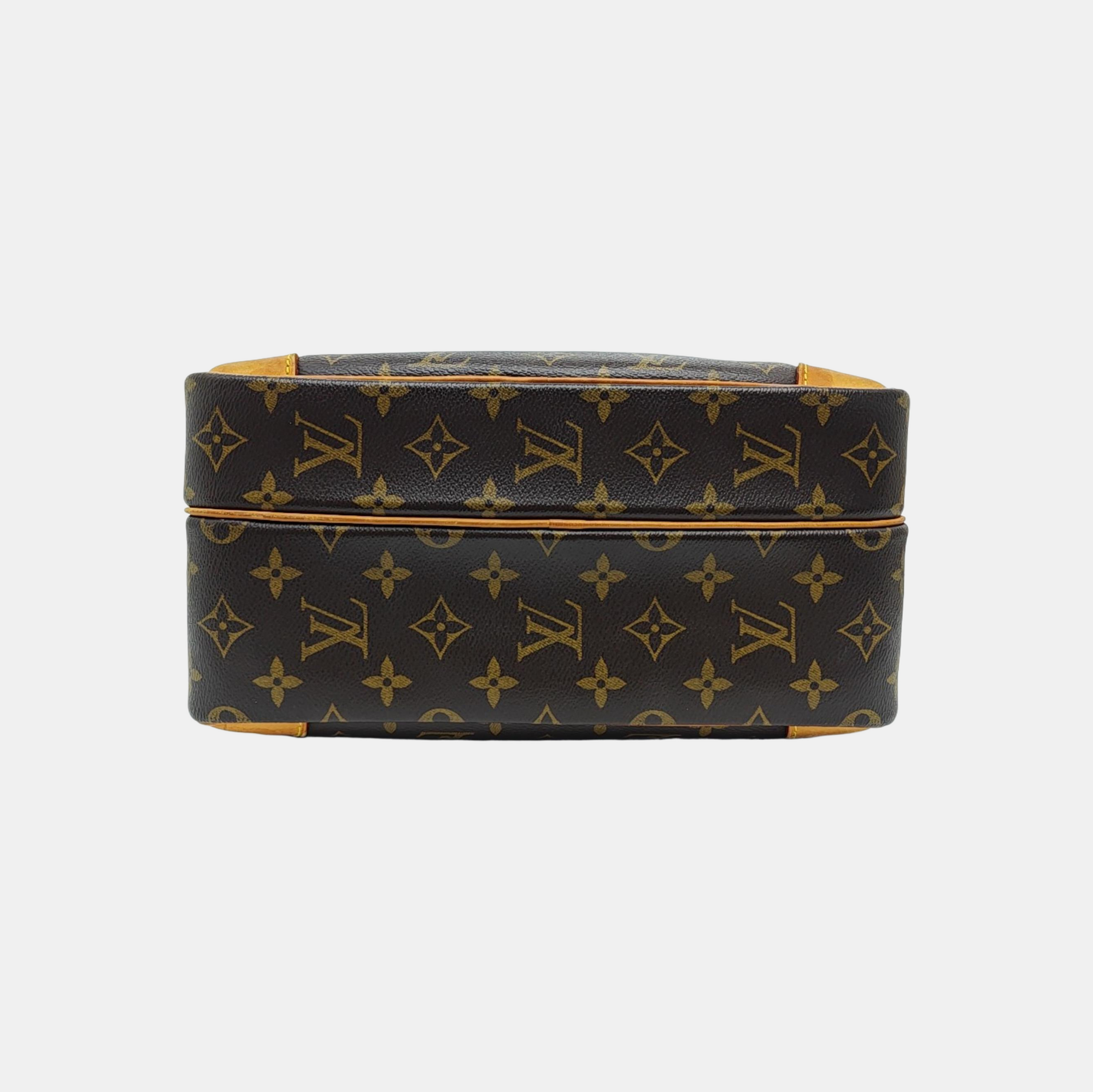 NIL Monogram Coated Canvas Brown