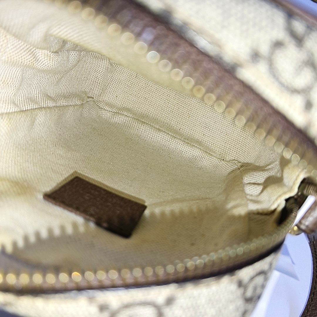 Neo Vintage Mini Monogram Coated Canvas Brown