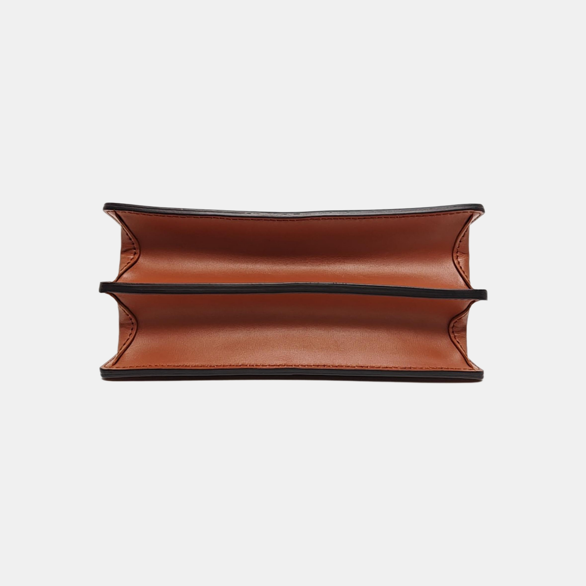 DAUPHINE MM Monogram Coated Canvas Brown