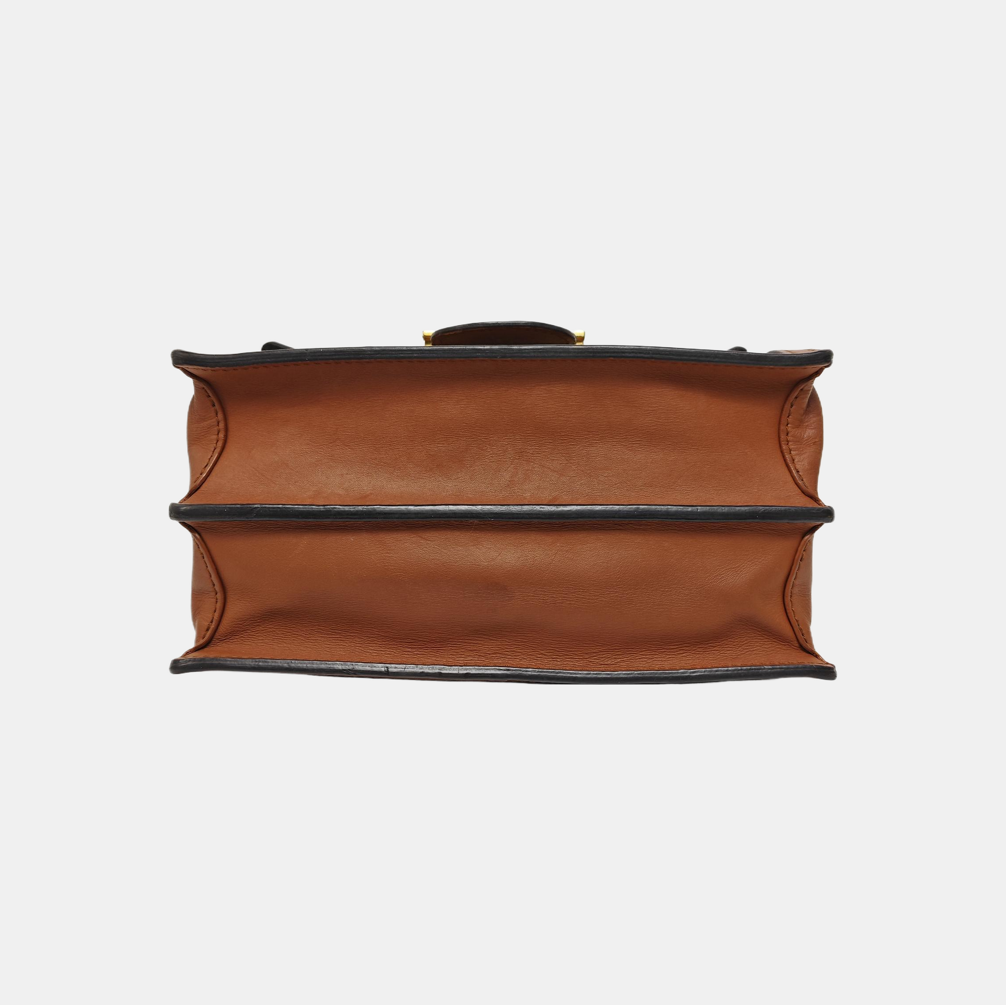 DAUPHINE MM Monogram Coated Canvas Brown