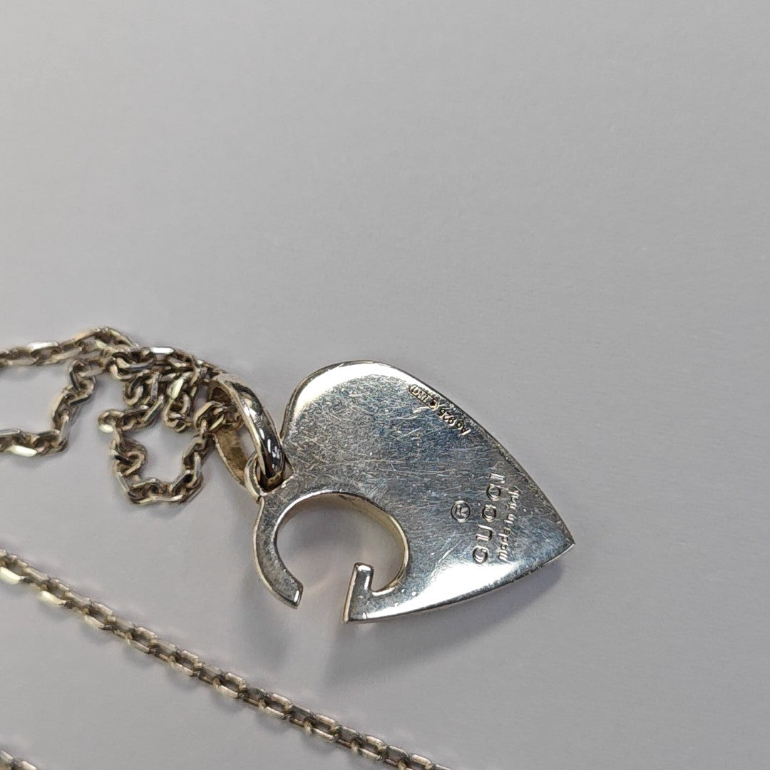 Charlotte Heart 925 Sterling Silver Necklace