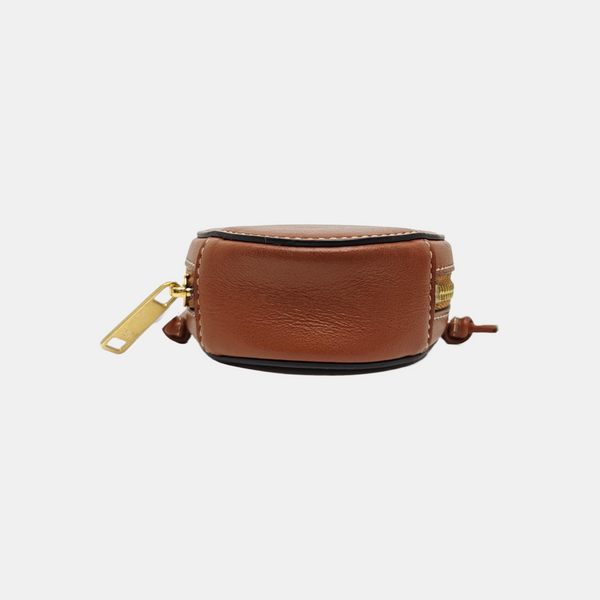 Calfskin Shoulder Bag Brown