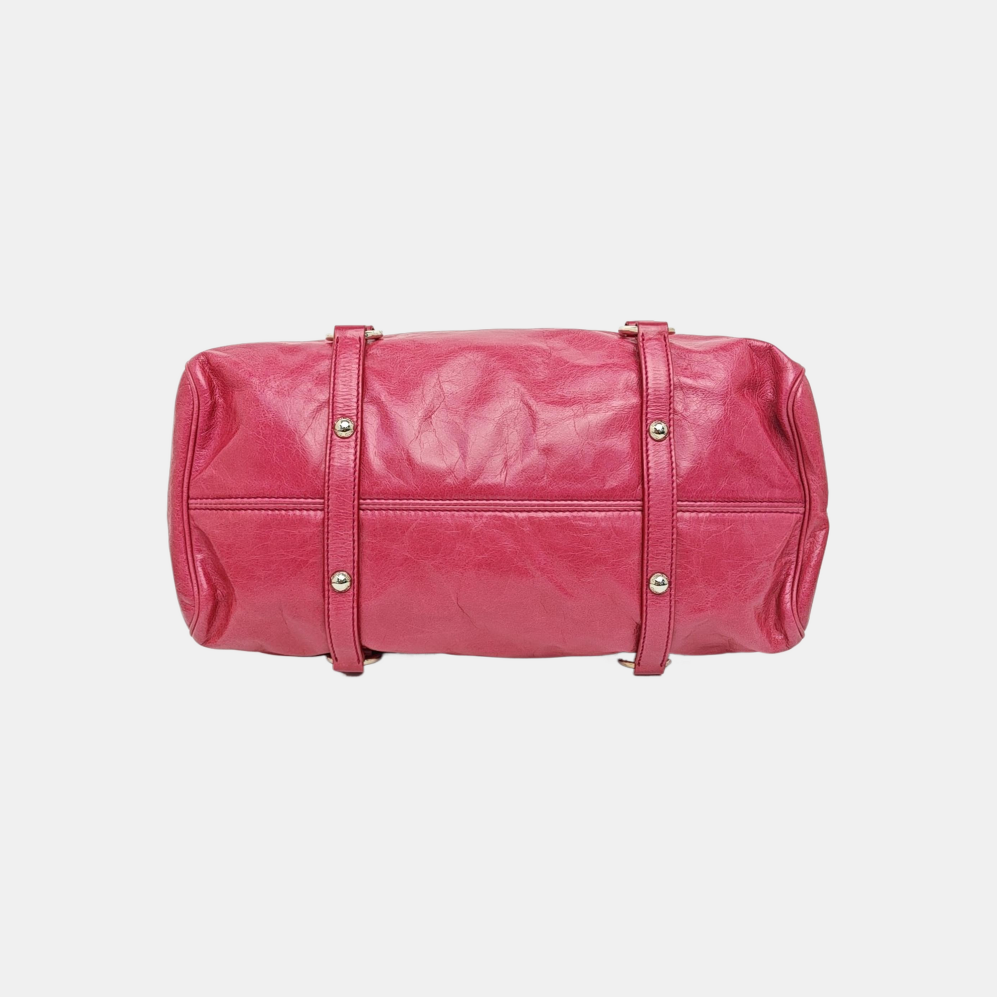 Bow Calfskin Pink