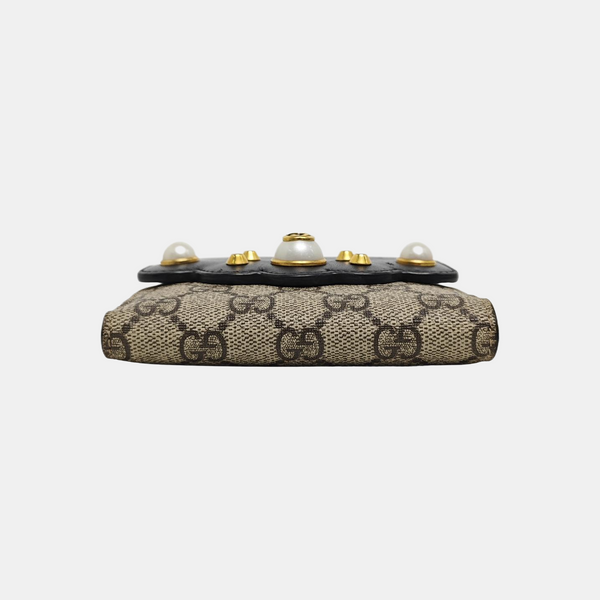 Monogram Coated Canvas Wallet Multicolor