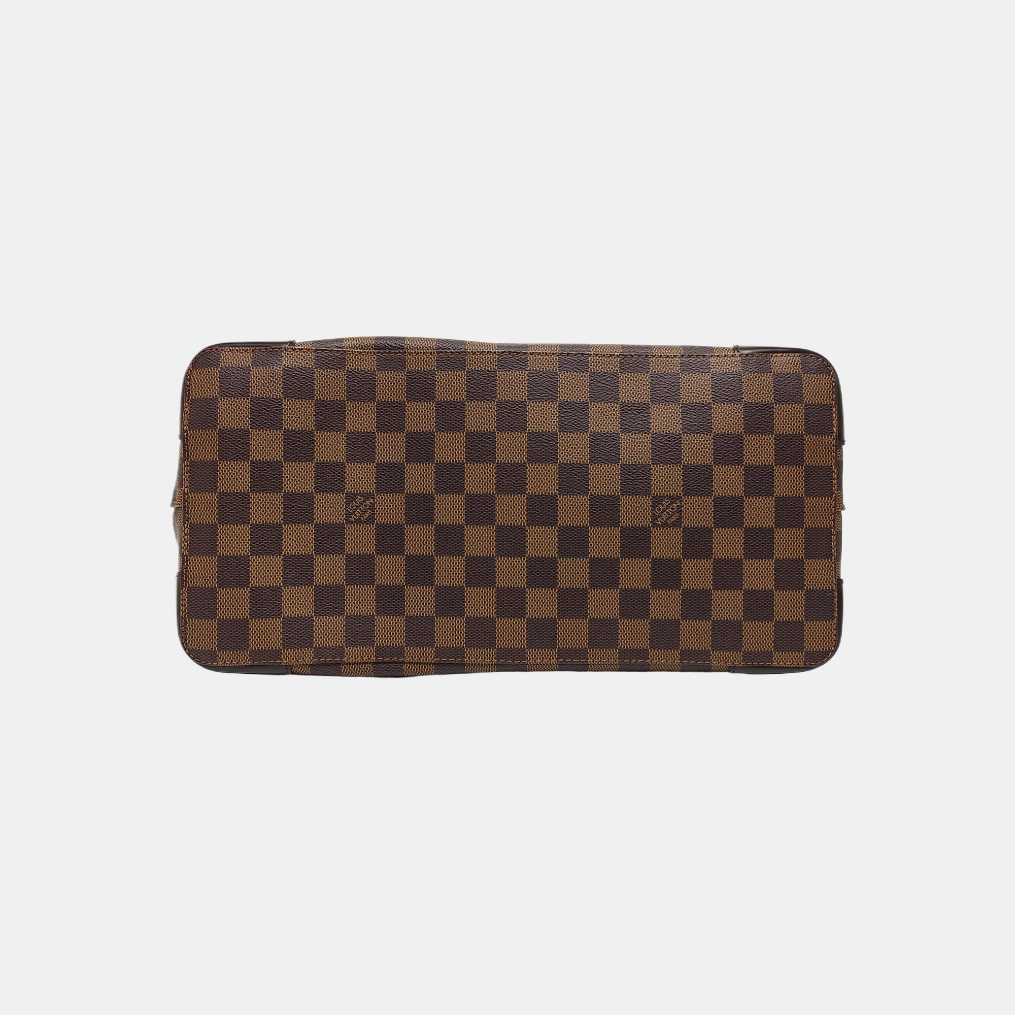 HAMPSTEAD MM Damier Ebene Coated Canvas Brown