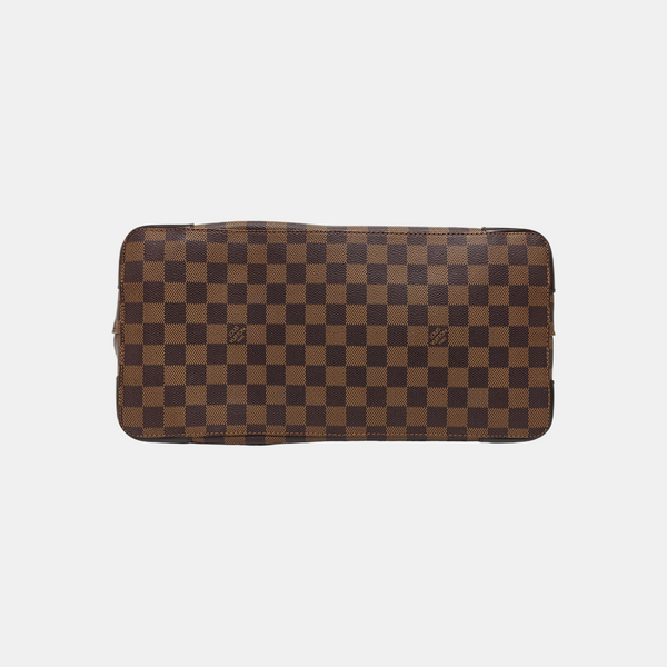 HAMPSTEAD MM Damier Ebene Coated Canvas Brown