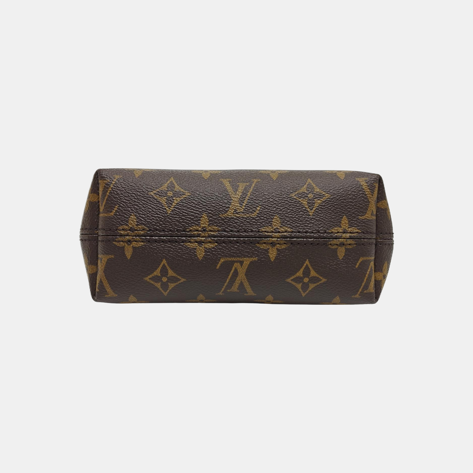 HILLS Monogram Coated Canvas Brown