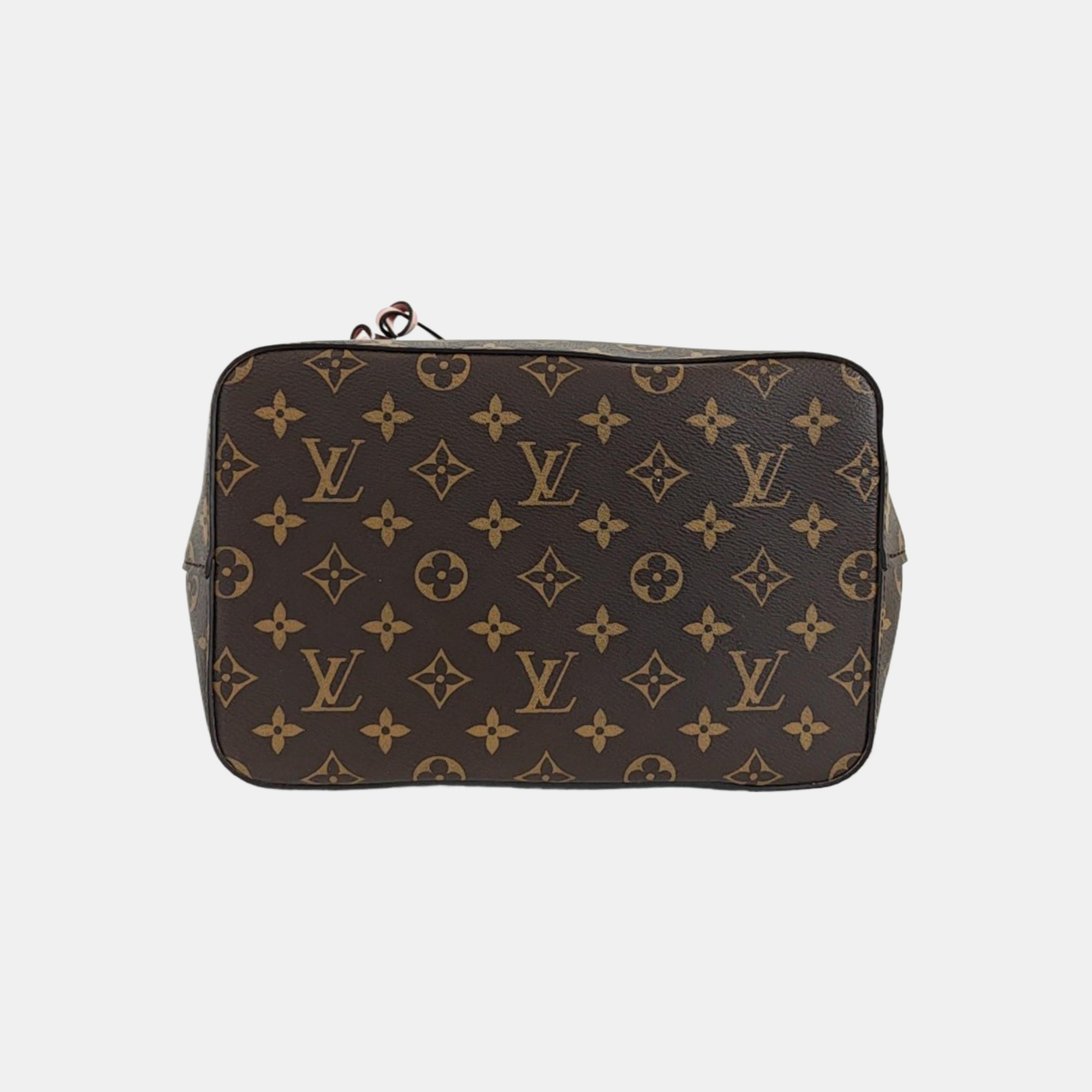 NÉONOÉ MM Monogram Coated Canvas Brown