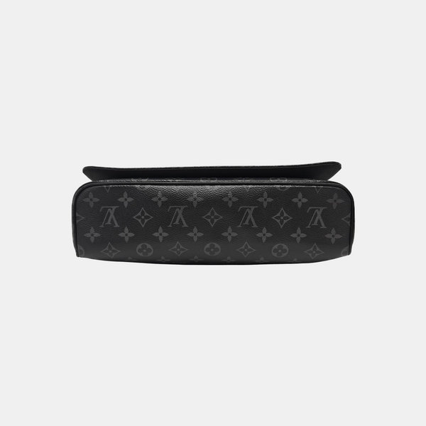 DISTRICT MM Monogram Coated Canvas Black
