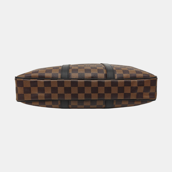 PORTE-DOCUMENTS PM Damier Ebene Coated Canvas Brown