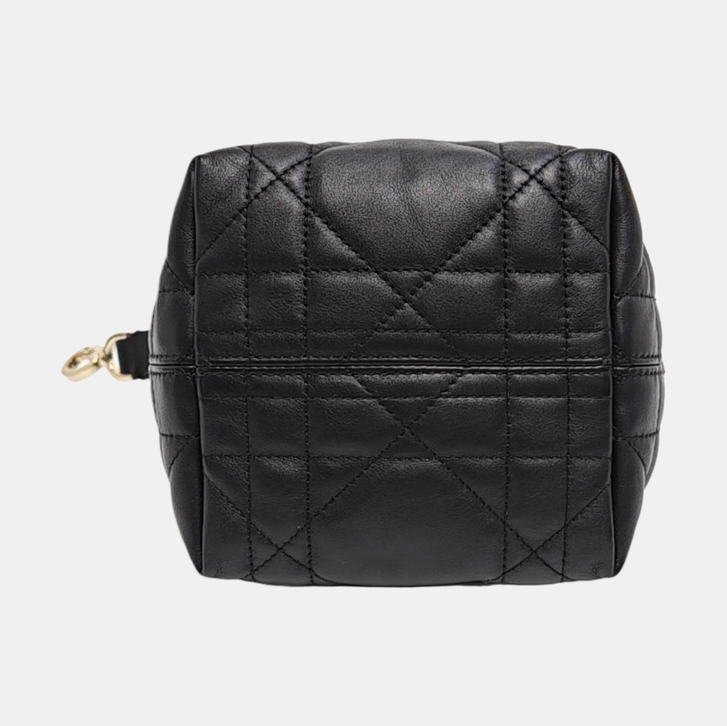 Toujours Nano Cannage Calfskin Black