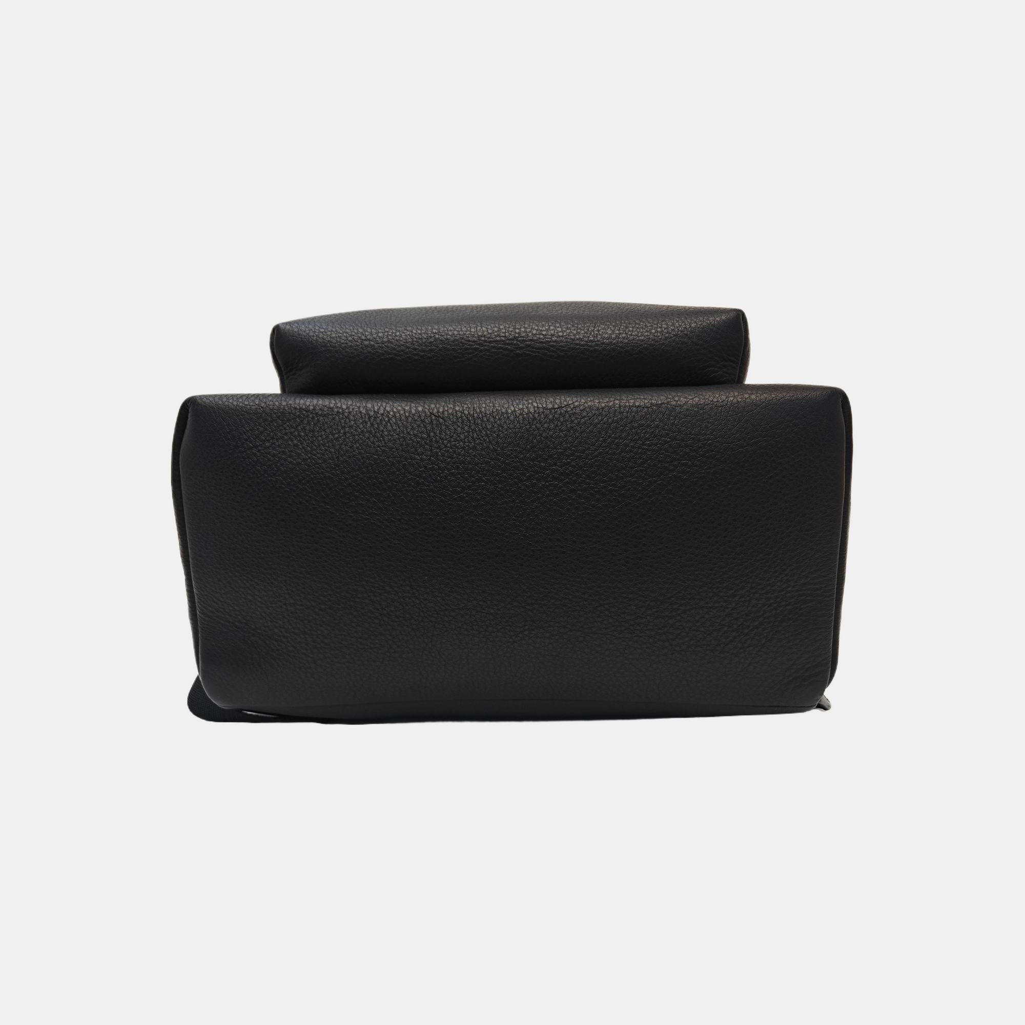 Calfskin Backpack Black