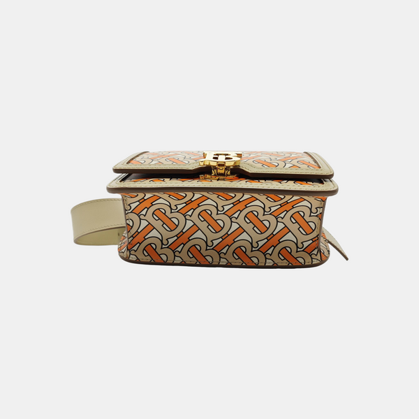 Bolsa Mini TB en Piel de Becerro Multicolor