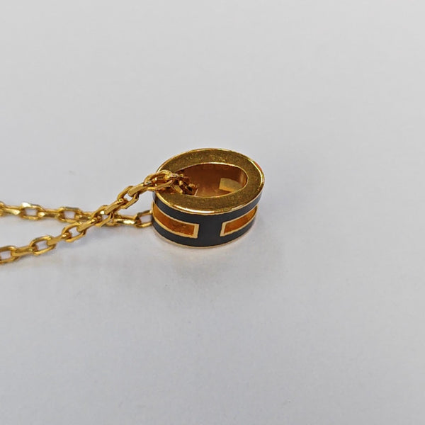 Pop H Metal Gold Necklace