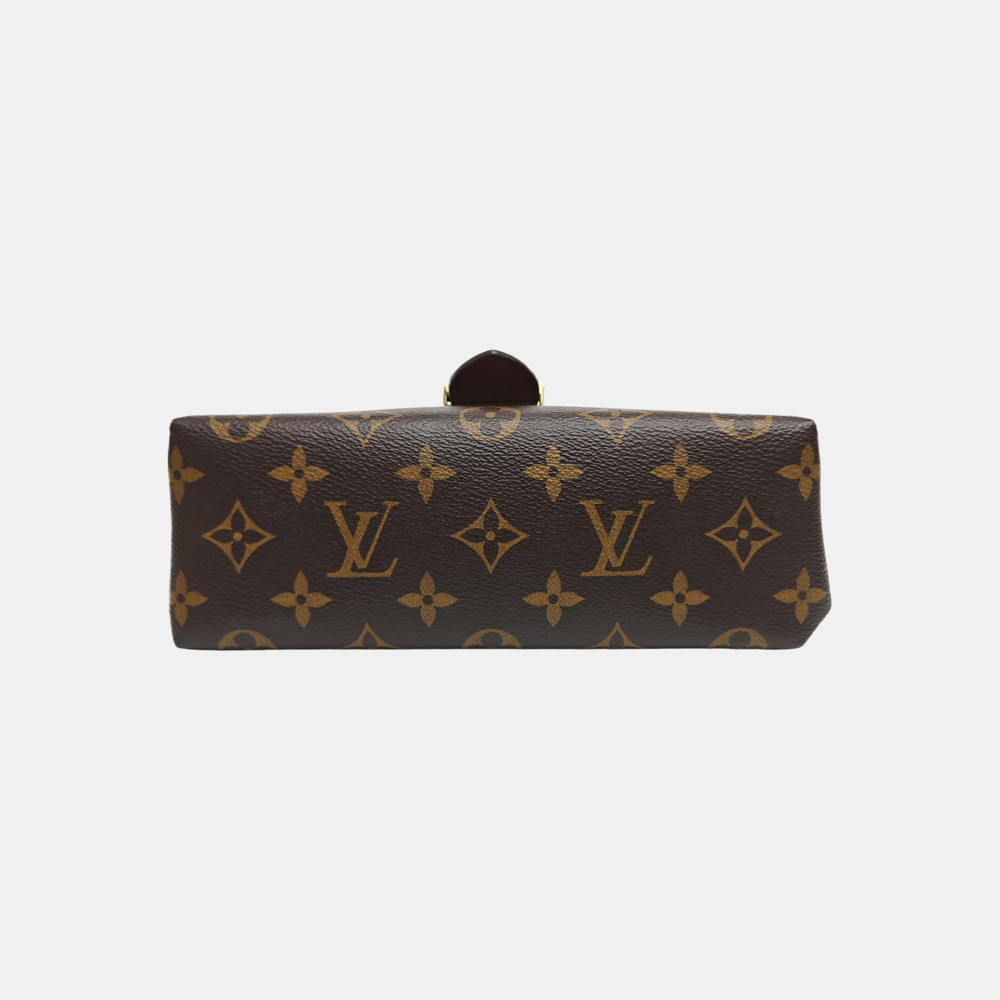 LOCKY BB Monogram Coated Canvas Brown