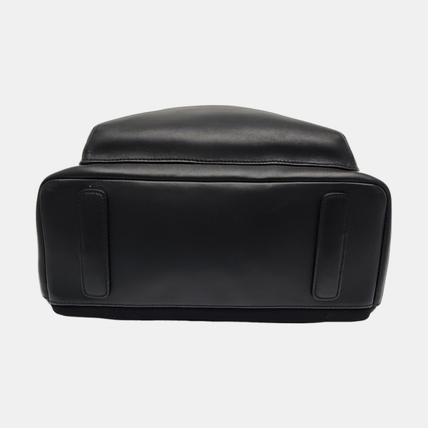 Leather Backpack Black