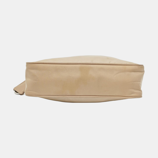 Authenticated pre-owned  Re-Edition2000 Mini Nylon Beige - Top Handle Bag at Looply