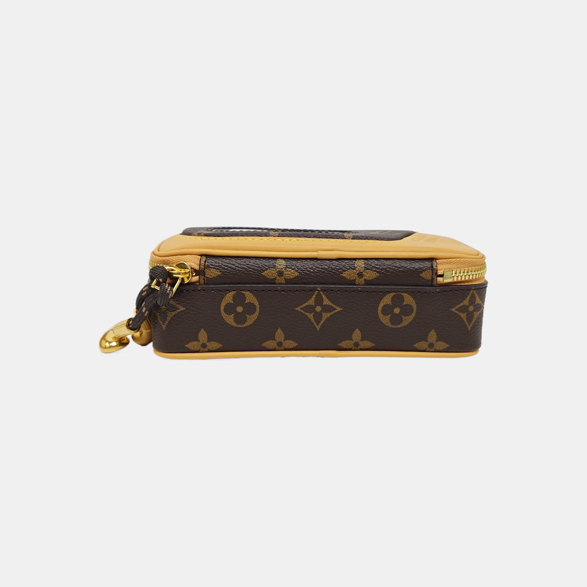 Monogram Coated Canvas Brown