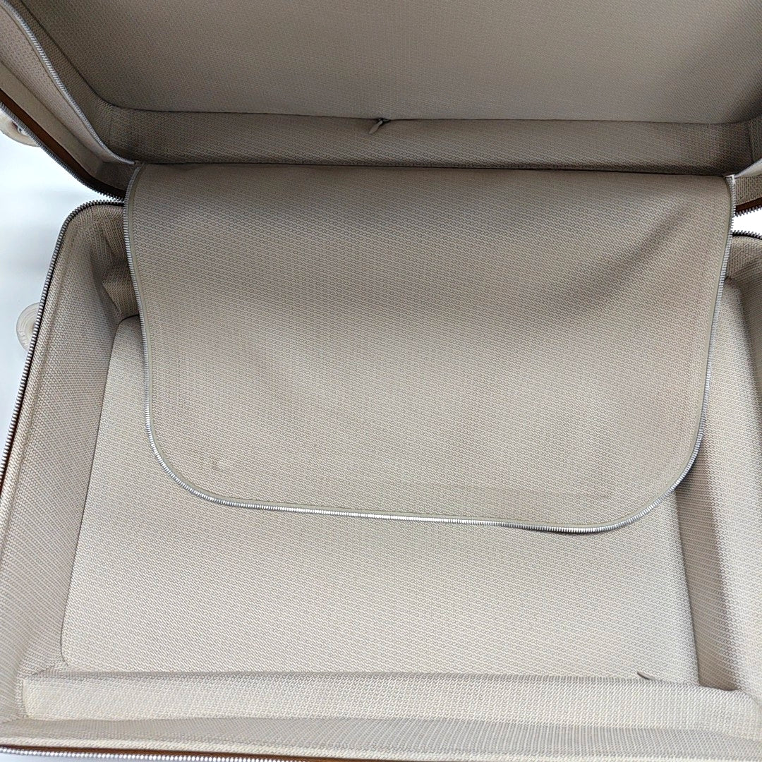 Calfskin Luggage Brown