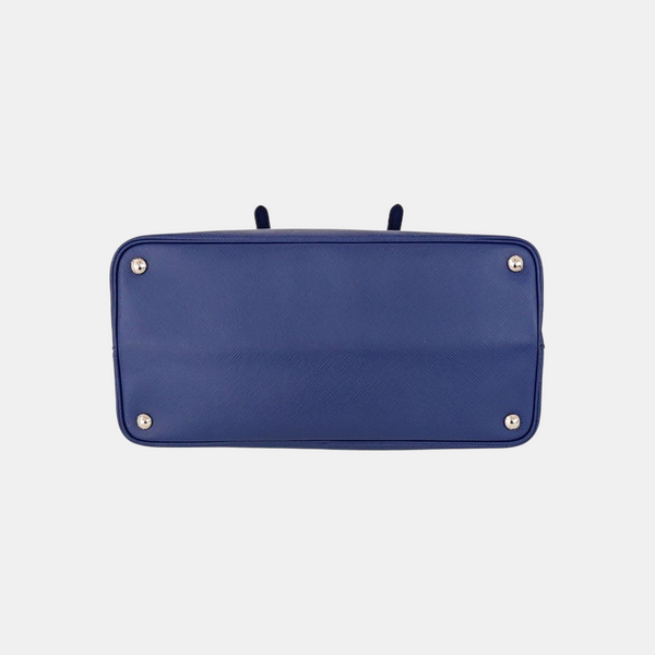 Double Saffiano Calfskin Blue