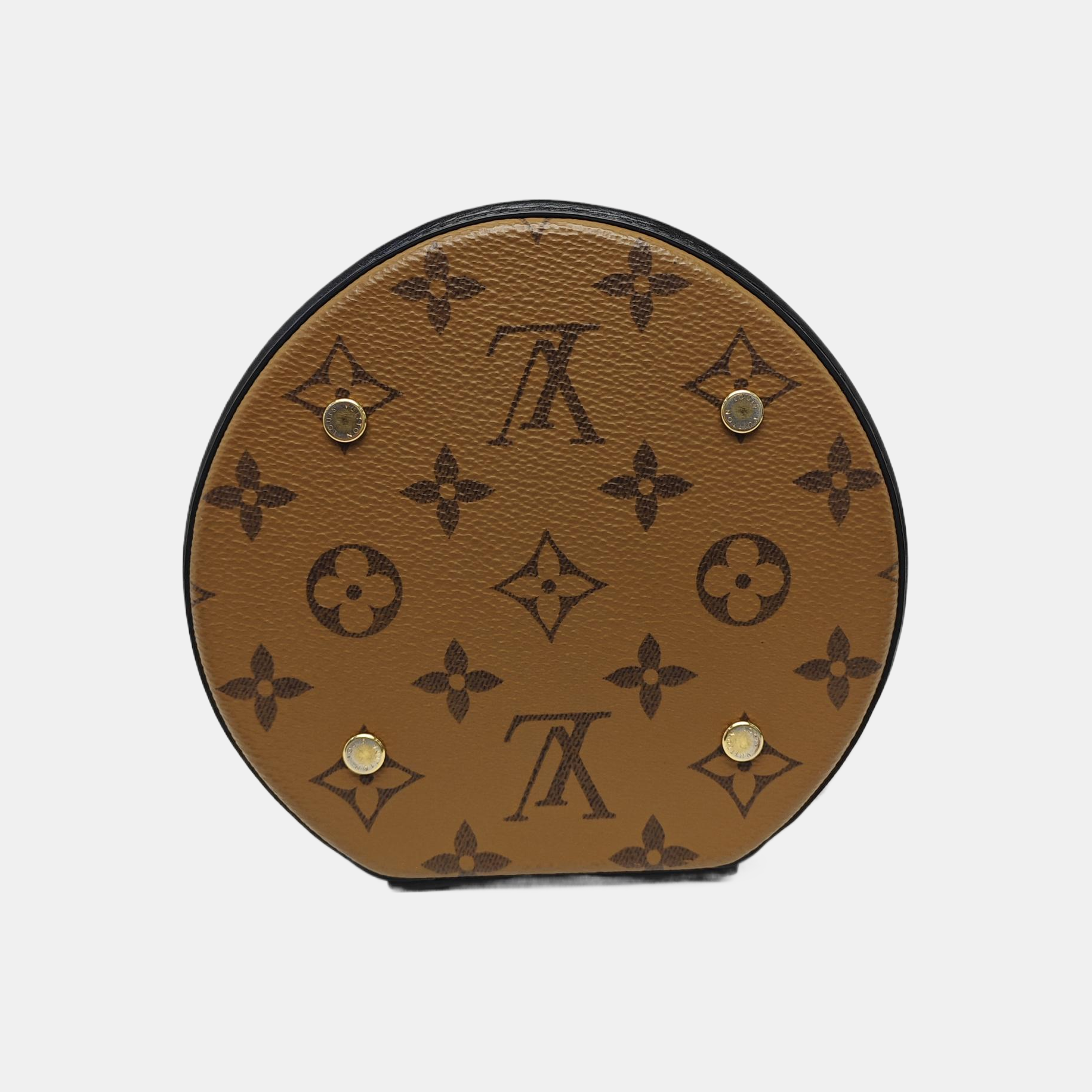 CANNES PM Monogram Coated Canvas Brown