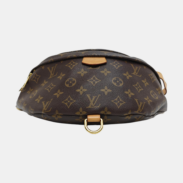 BUMBAG Monogram Coated Canvas Brown