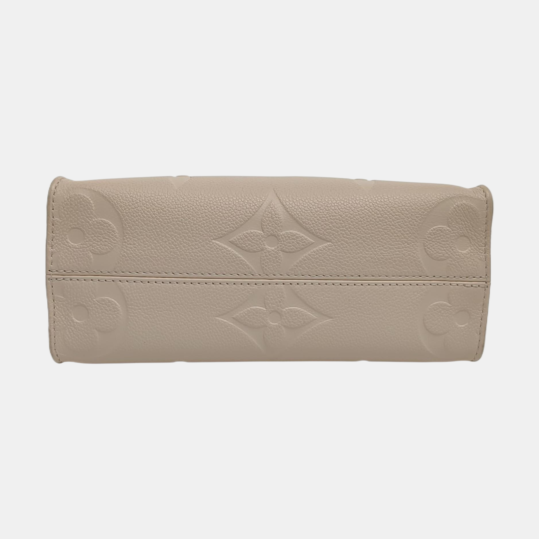 ONTHEGO PM Monogram Calfskin Beige