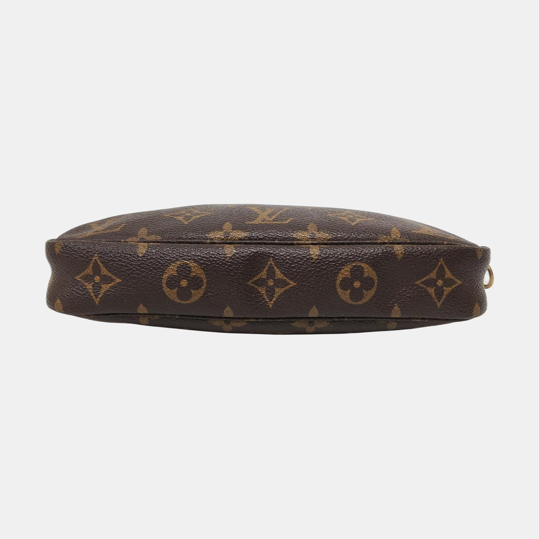 ACCESSOIRES Monogram Coated Canvas Brown