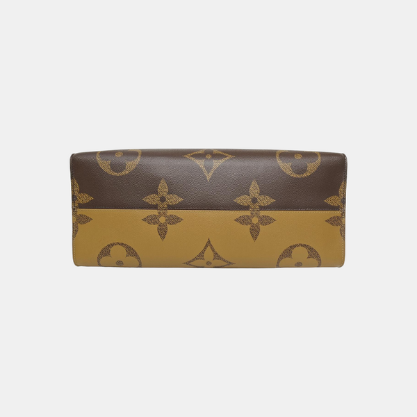 ONTHEGO GM Monogram Coated Canvas Brown