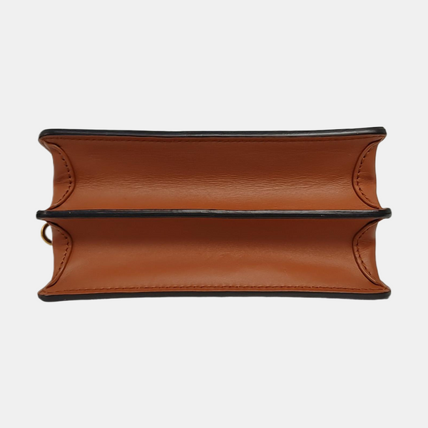 DAUPHINE Mini Monogram Coated Canvas Brown