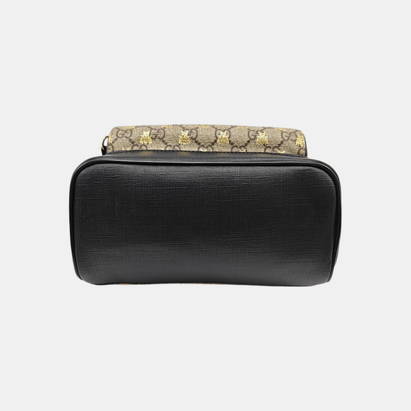 Eden Monogram Coated Canvas Beige