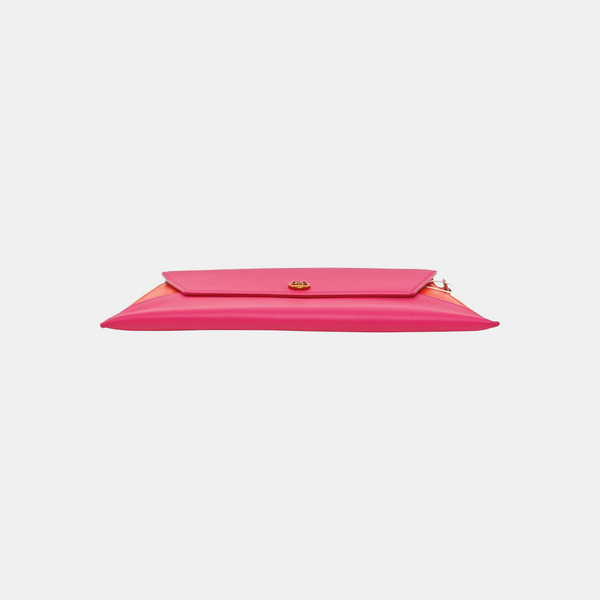 Calfskin Clutch Red