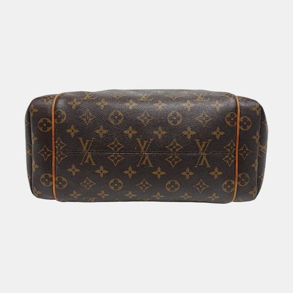 TOTALLY MM Monogram Coated Canvas Brown