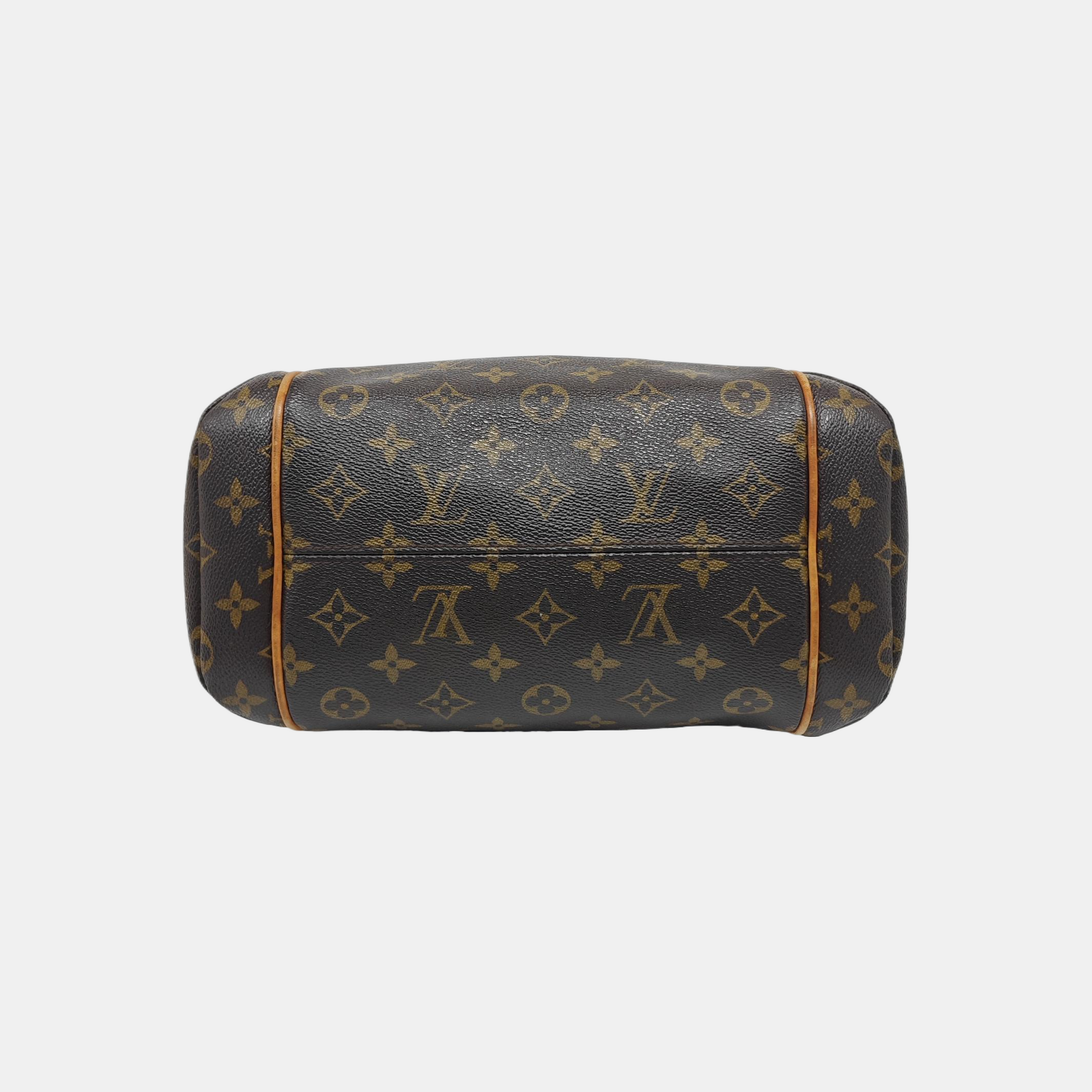 TOTALLY PM Monogram Coated Canvas Brown