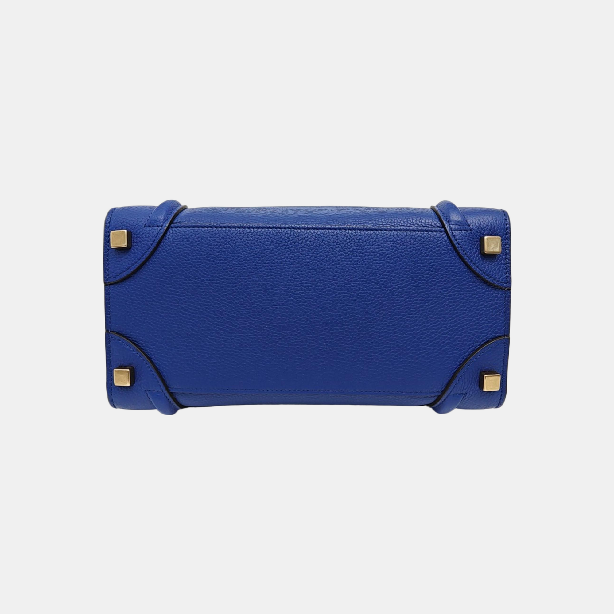LUGGAGE Calfskin Purple