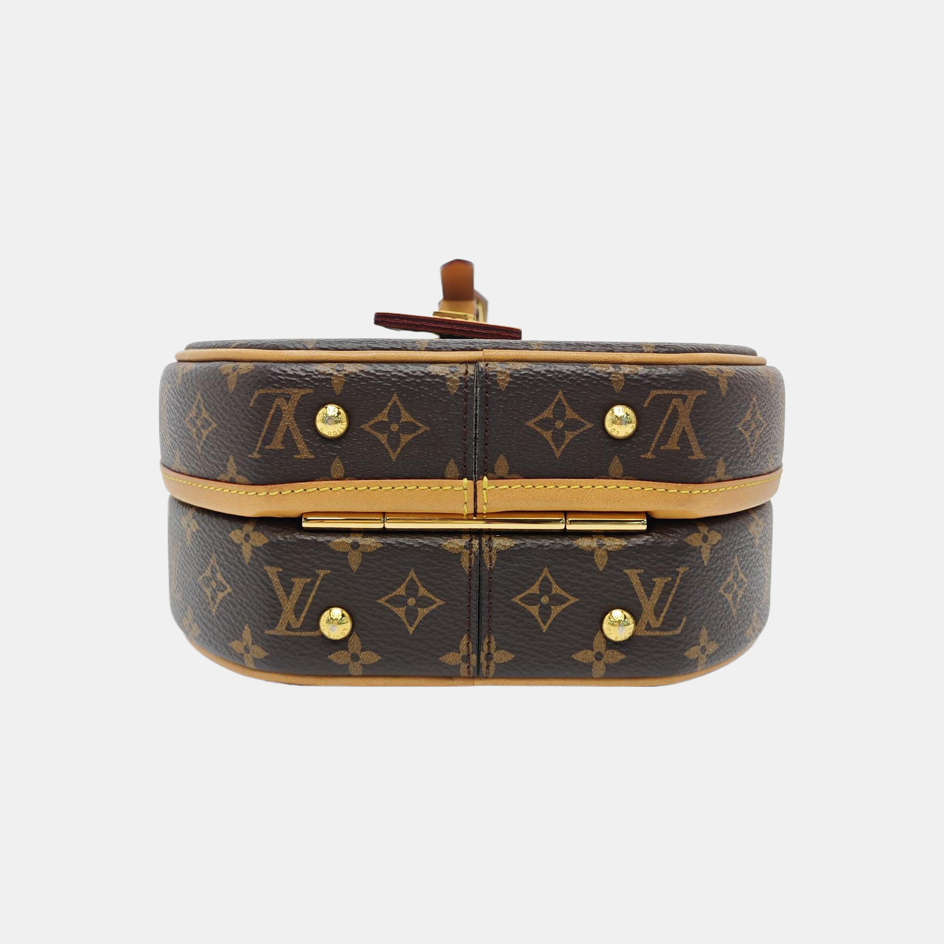 BOITE CHAPEAU PM Monogram Coated Canvas Brown