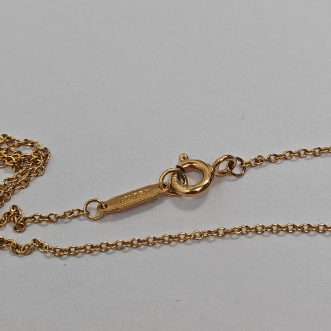 Tiffany Keys 18k Gold Necklace