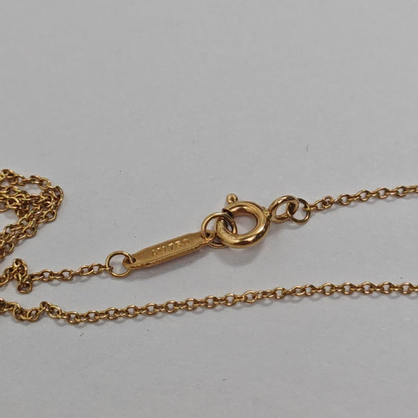 Tiffany Keys 18k Gold Necklace