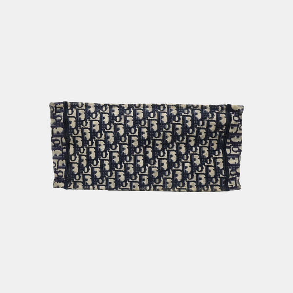 Book Tote Medium Oblique Canvas Blue