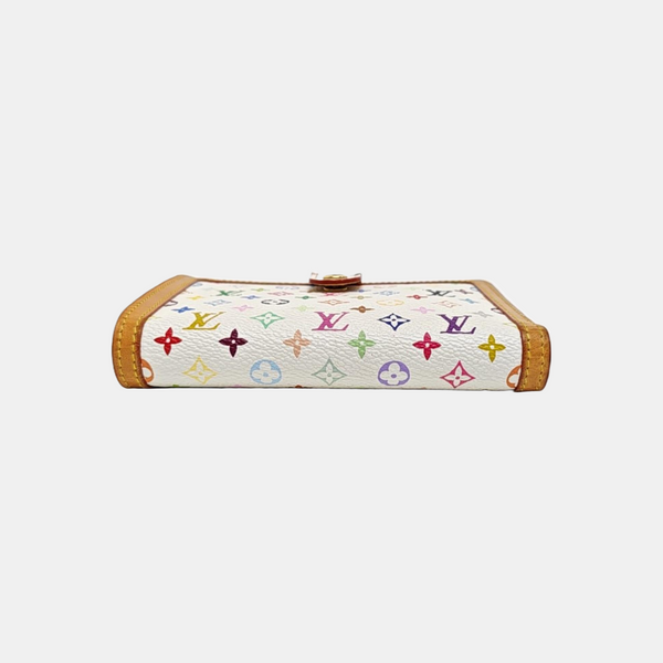 LV × TM VIENNOIS Monogram Coated Canvas White Wallet