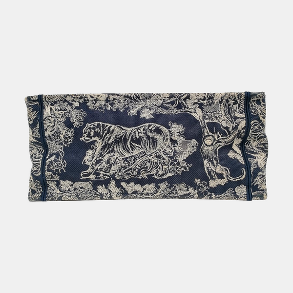 Book Tote Medium Fabric Blue