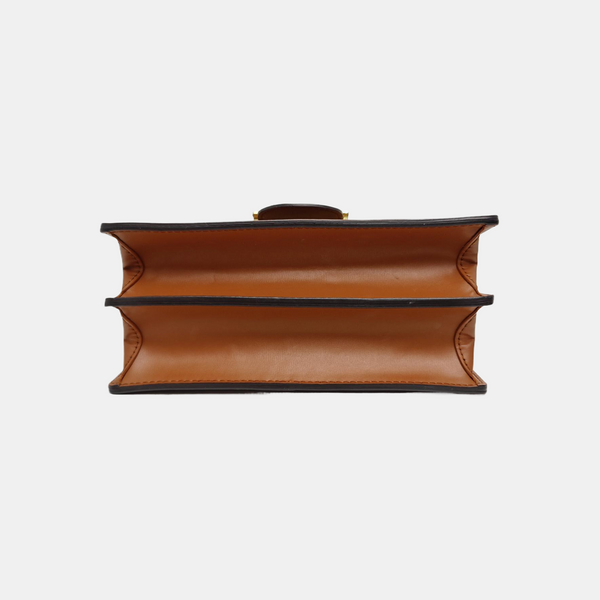 DAUPHINE MM Monogram Coated Canvas Brown