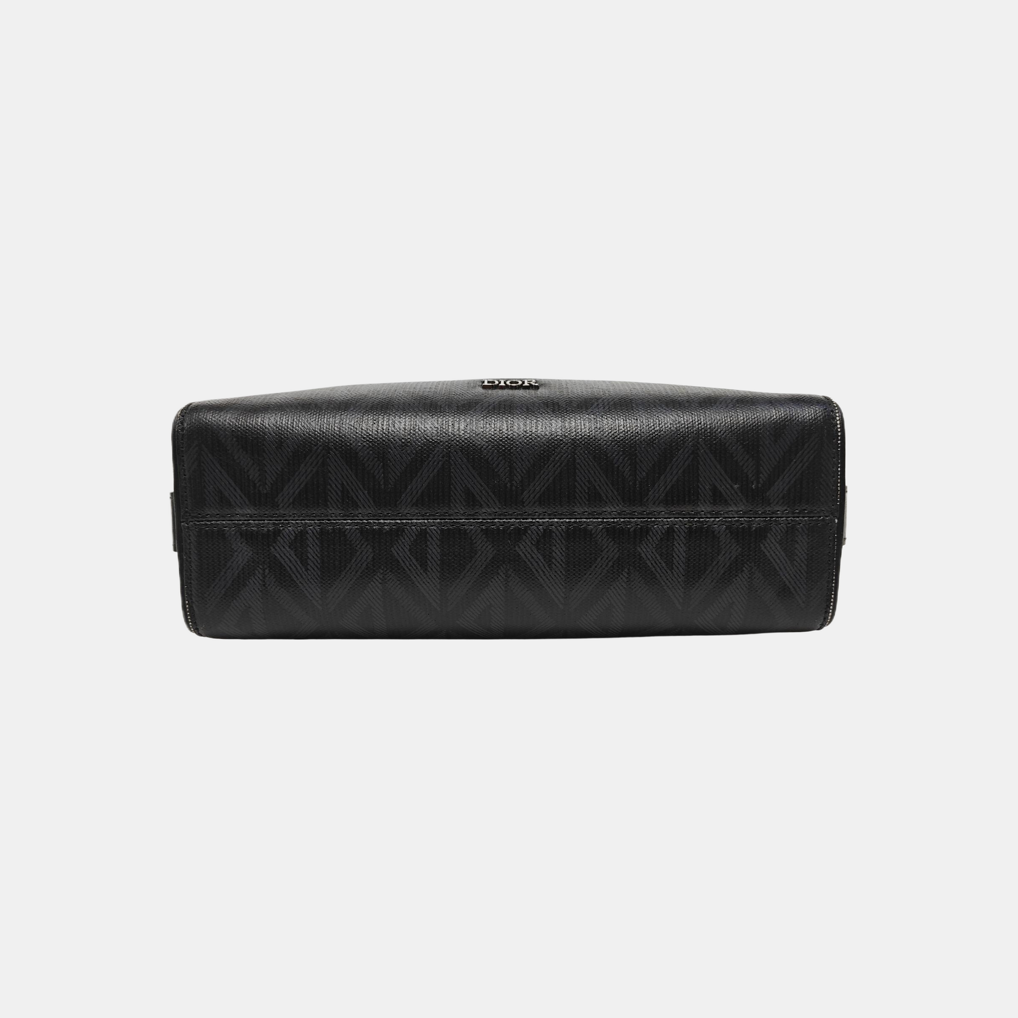 Lingot Oblique Coated Canvas Black