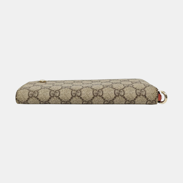 Monogram Coated Canvas Wallet Beige