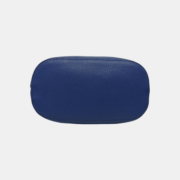 Calfskin Shoulder Bag Blue